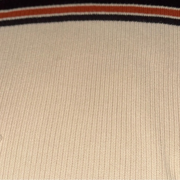 VTG Y2K American Eagle Outfitters Men's L Striped Knit Sweater Ribbed Pullover - Picture 5 of 13